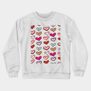 Valentine's heart Crewneck Sweatshirt